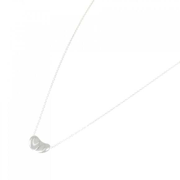 Elsa Peretti®:Bean® design Pendant in Sterling Silver, 9 mm  TIFFANY Silver Bean Necklace